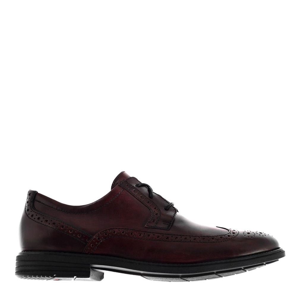 Sapatos Casuais Homem Rockport Mason Casual Bordeaux,Portugal CJKRV-5493